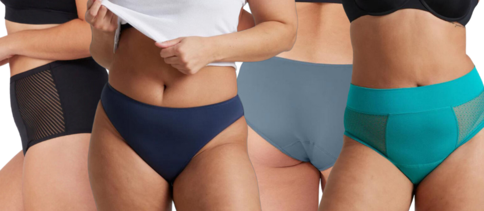3 Pieces 4 Layers Women Menstrual Period Underwear Layers Women