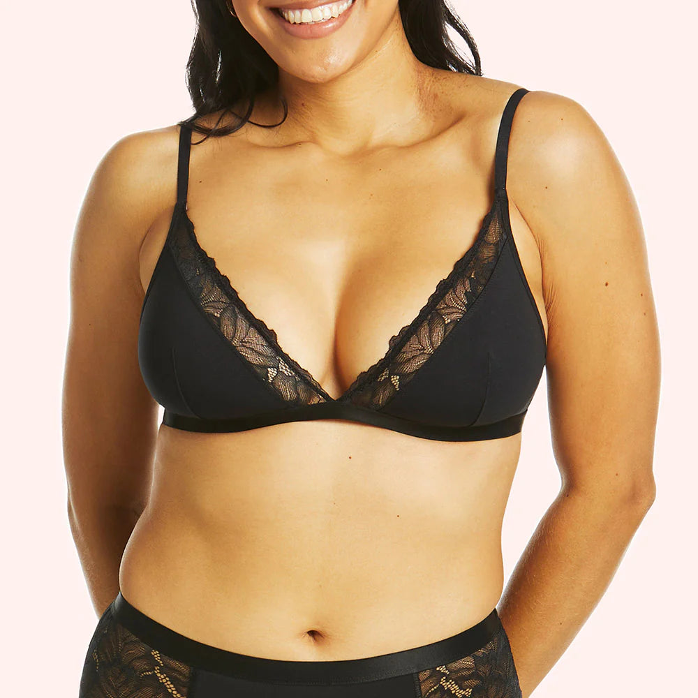 Love Luna Luxe Bralette - Black