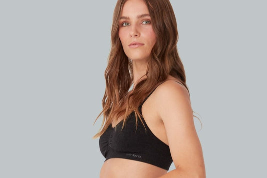 Ambra Bamboo Basics Body Bra - Charcoal